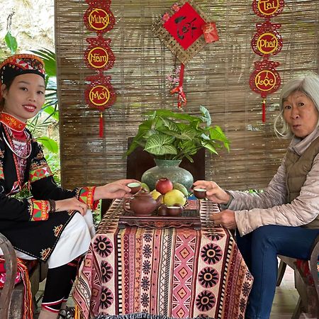 Vu Linh Palm House Homestay - Bungalow Yen Bai 外观 照片