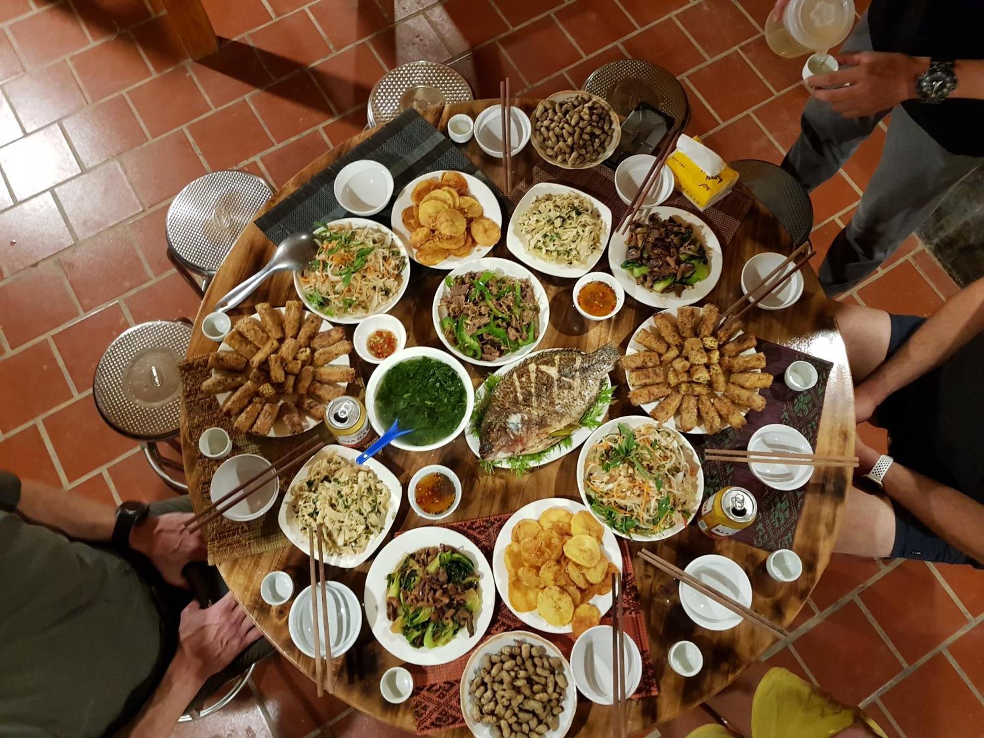 Vu Linh Palm House Homestay - Bungalow Yen Bai 外观 照片