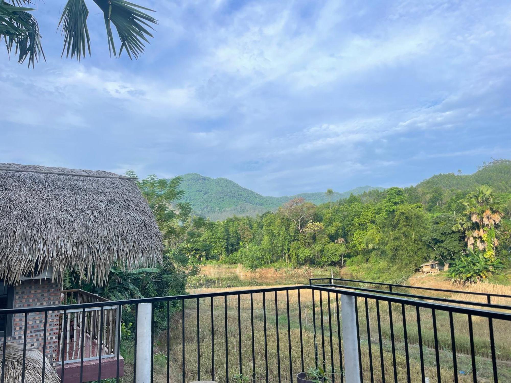 Vu Linh Palm House Homestay - Bungalow Yen Bai 外观 照片