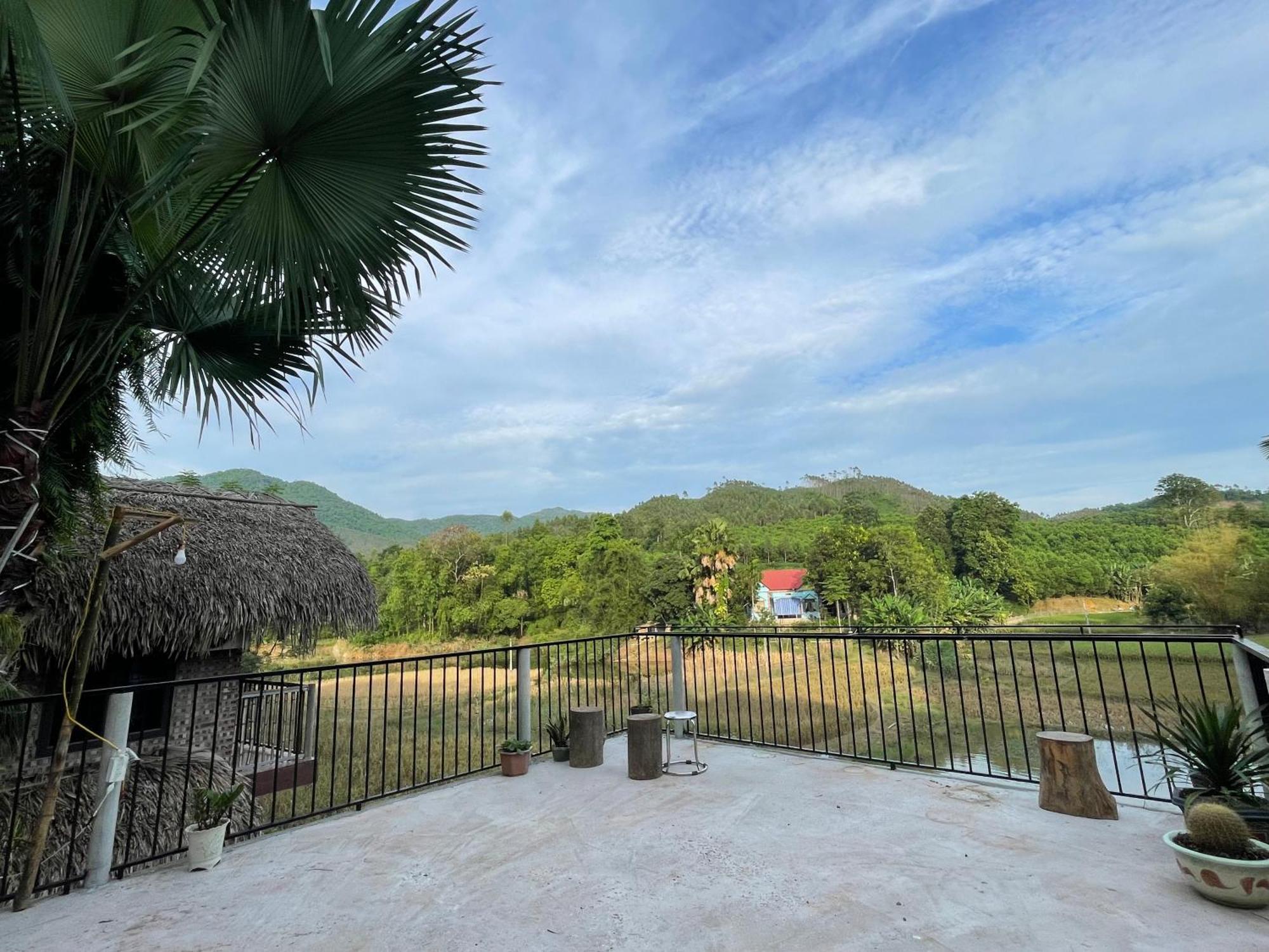 Vu Linh Palm House Homestay - Bungalow Yen Bai 外观 照片