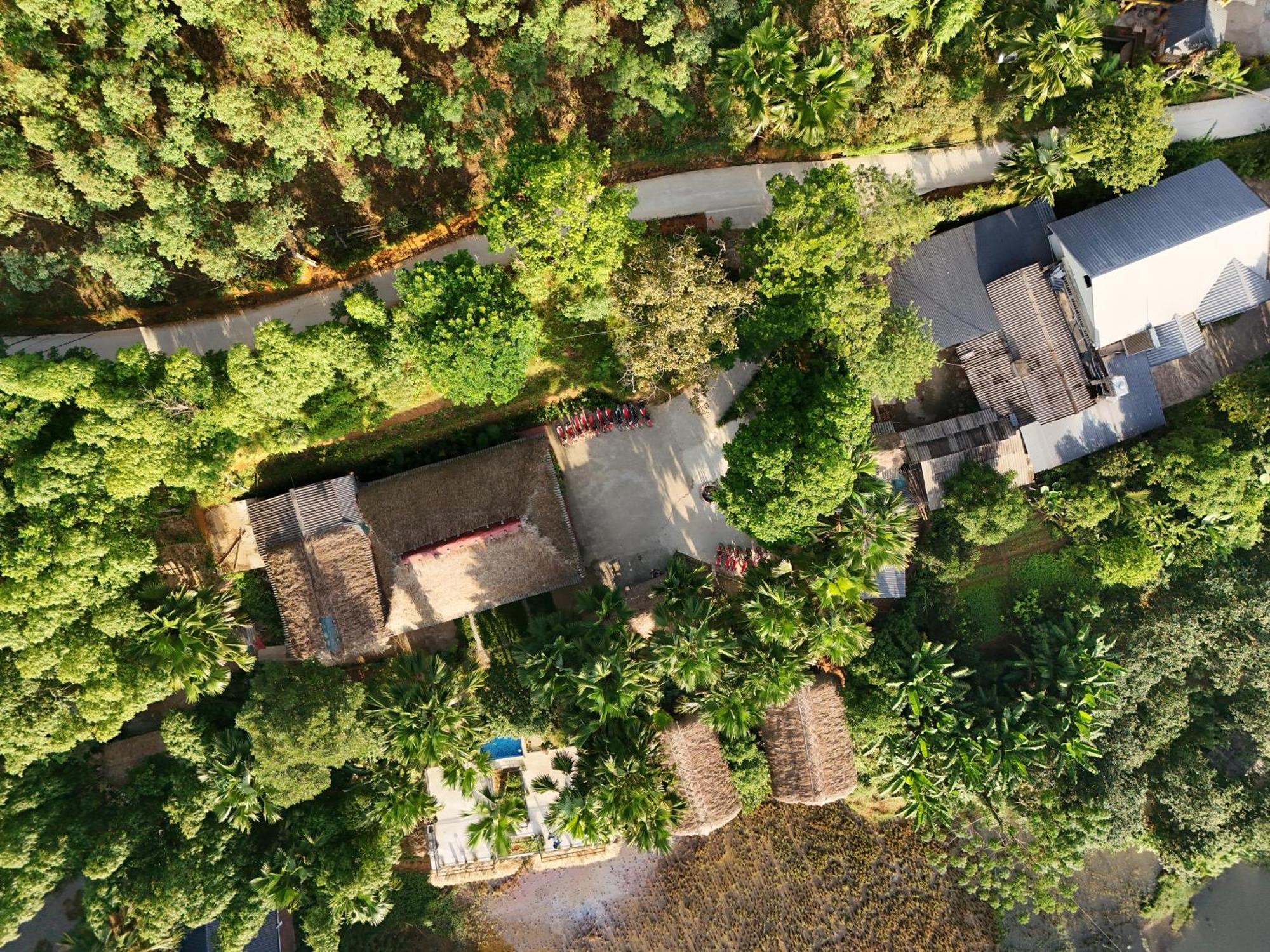 Vu Linh Palm House Homestay - Bungalow Yen Bai 外观 照片