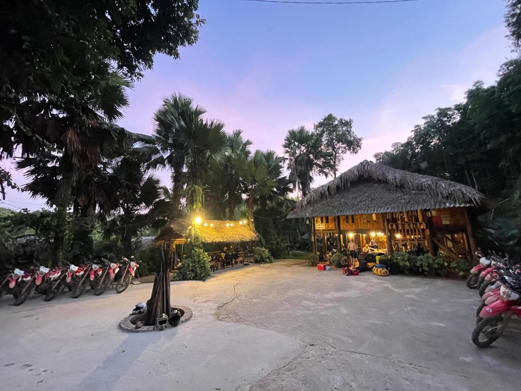 Vu Linh Palm House Homestay - Bungalow Yen Bai 外观 照片