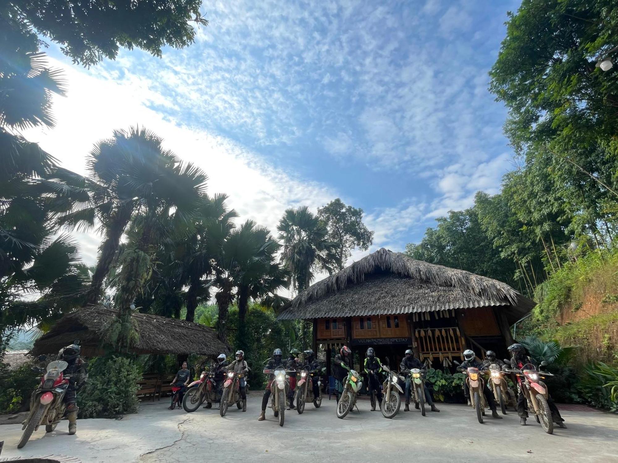 Vu Linh Palm House Homestay - Bungalow Yen Bai 外观 照片