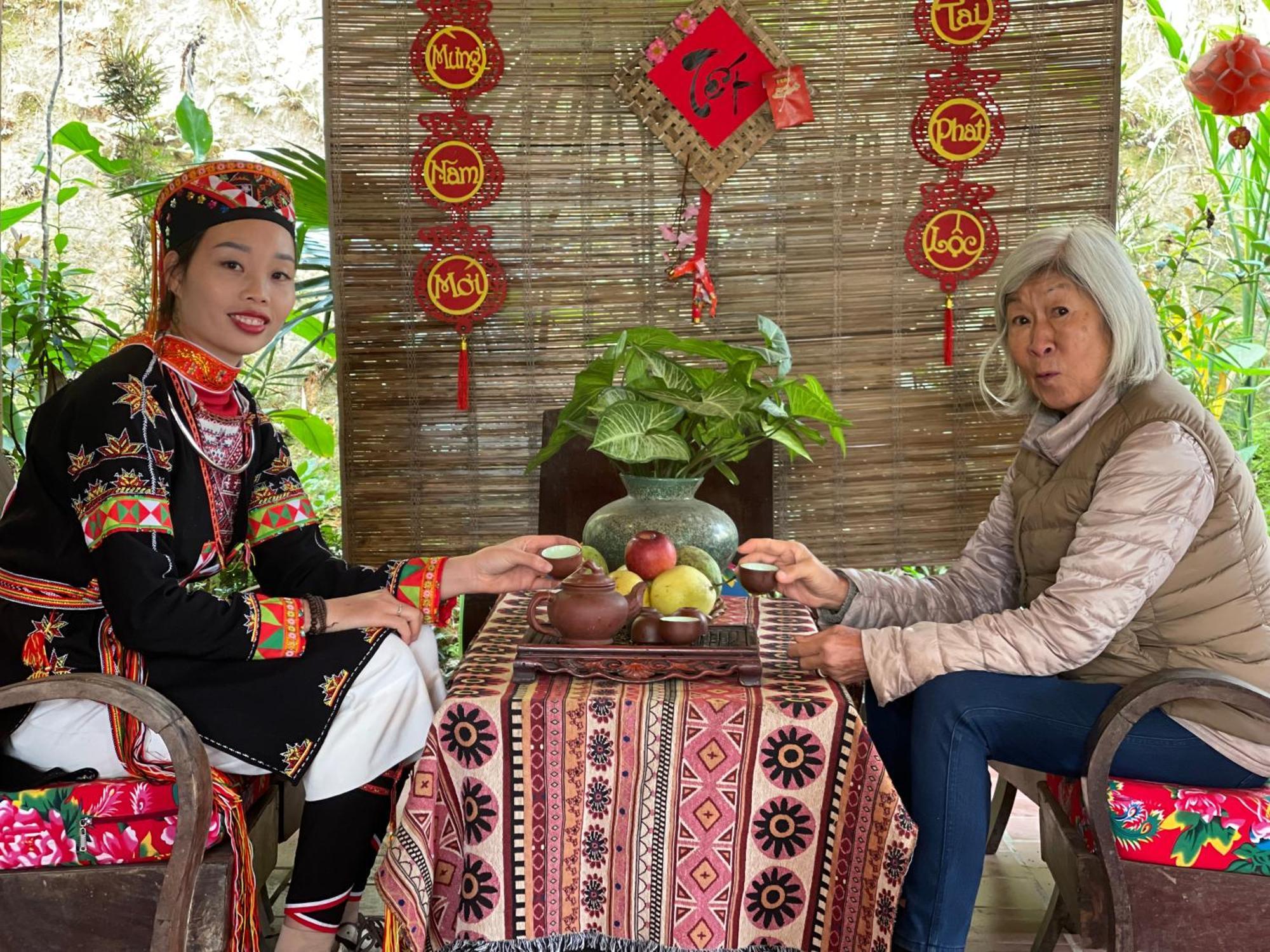 Vu Linh Palm House Homestay - Bungalow Yen Bai 外观 照片