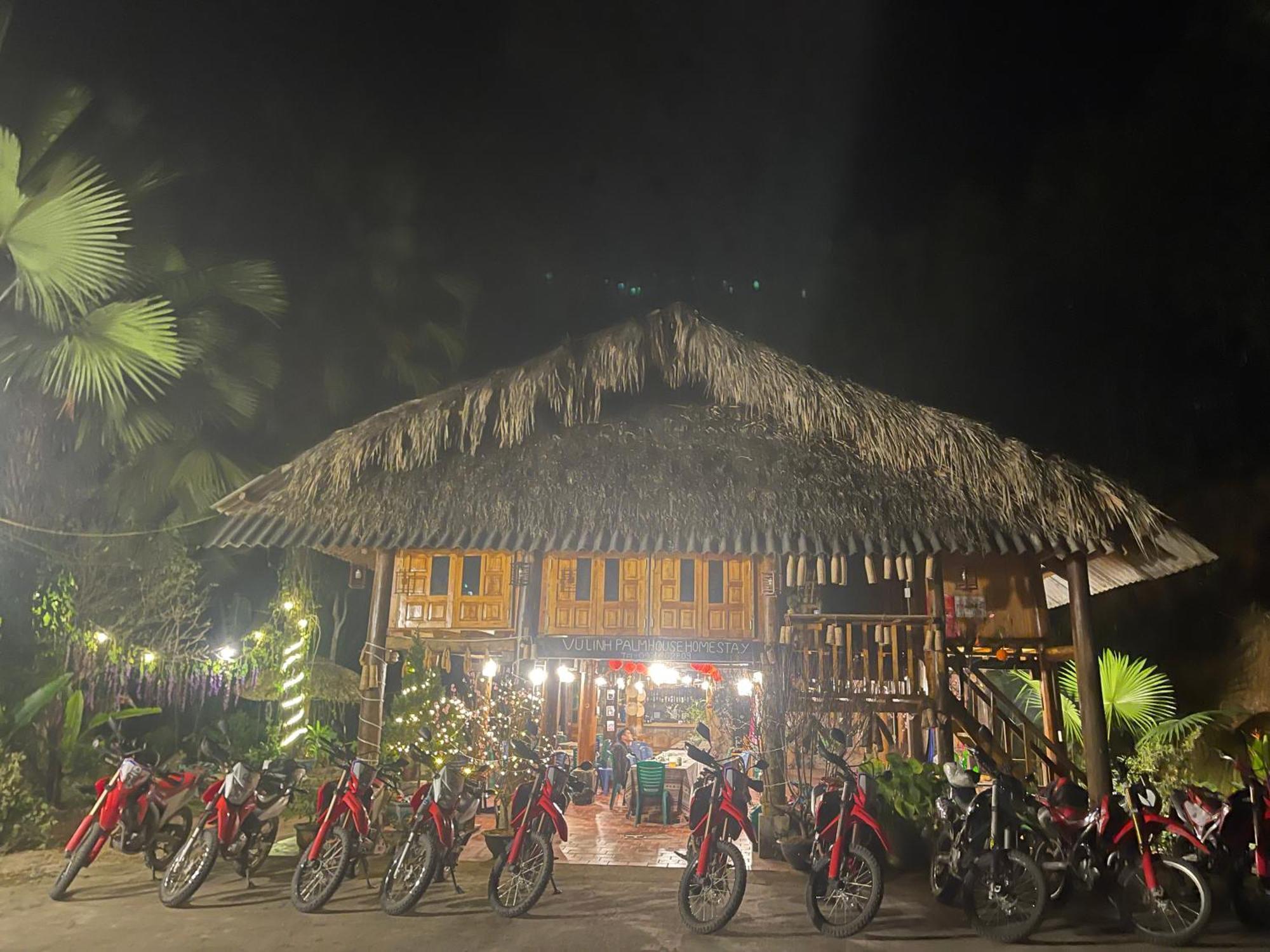 Vu Linh Palm House Homestay - Bungalow Yen Bai 外观 照片